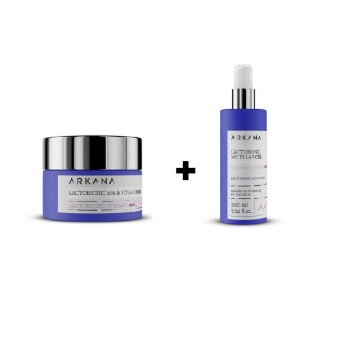 ARKANA Krem z 10% laktobionowym 50ml.+Żel laktobio