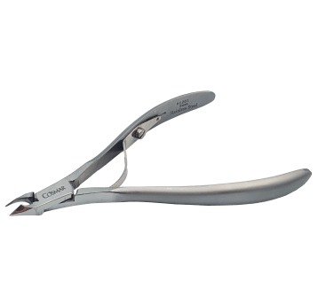 Cążki do skórek srebrne, poj sprężyna 5mm dł 10cm