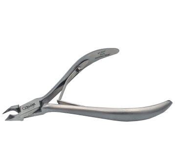 Cążki do skórek srebrne satynowe, pod sprężyna 5mm