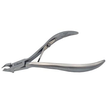 Cążki do skórek srebrne satynowe, poj sprężyna 3mm