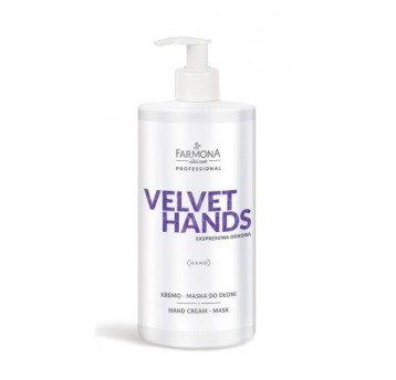 FARMONA VELVET HANDS Kremo-maska do dłoni 500 ml