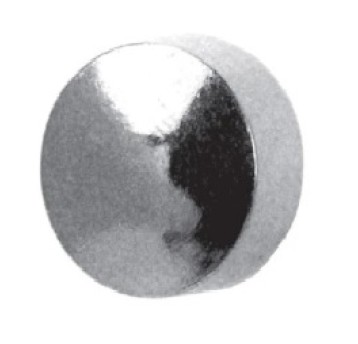 Kolczyki kulka srebrna M200W (M)