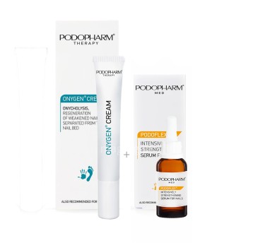 KREM ONYGEN + SERUM WZMACNIAJĄCE PODOPHARM