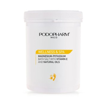 PODOPHARM Sól do kąpieli stóp Magnezowo-potasowa z