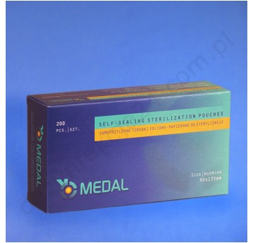 Torebki do sterylizacji 90mmx135mm
